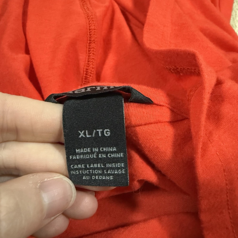 Marmot Sunrift Hoody Women's XL Long Sleeve Hooded Pullover Shirt Orange Outdoor - Picture 5 of 10